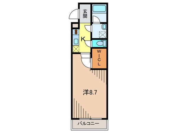 フジパレス夙川江上町の物件間取画像